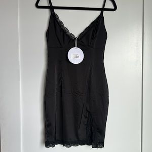 Rorie black mini dress